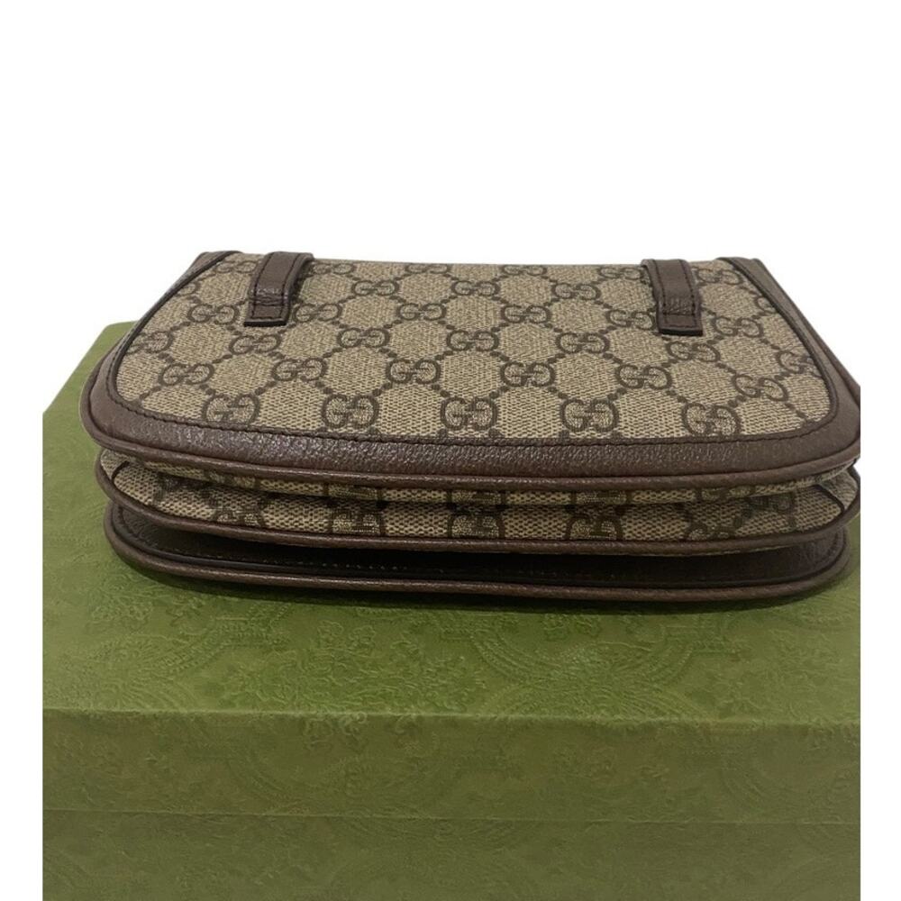 Gucci Blondie Interlocking GG Monogram Supreme Belt Bum Bag Clutch 90 - Picture 4 of 16